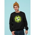 thumbnail image 2 of Aliens Peeping Through Sweatshirt Men -Image by Shutterstock, Male 5X-Large, 2 of 4