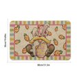 thumbnail image 3 of Qocolhg Easter Welcome Door Mat Bunny/Egg Spring Floor Mat Indoor Outdoor Entrance Bathroom Door Mat Non-Slip Washable Home Party Decorations 19.7x31.5 Inch, Easter Clearance, 3 of 6
