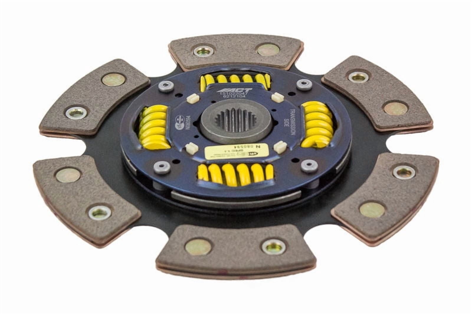 Advanced Clutch 6212104 6 Pad Sprung Race Disc