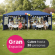 thumbnail image 5 of TOLDO ARMABLE 6m x 3m AZUL-CARPA PARA FIESTAS EVENTOS BODAS Vanlig Armable 6x3 Vanlig A6x3, 5 of 6
