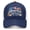 Navy-blue-orange-2, variant on 250 Anniversary USA Hat 250th Anniversary Eagle & Liberty & Cross Printed Pattern Baseball Cap for Men Women