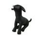 thumbnail image 5 of Maniquí jinwen de cuero PU para perros Colgador de exhibición de ropa Talla M Negro, 5 of 8