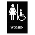 thumbnail image 1 of Sign- Women- ADA- 6in.x9in., 1 of 1