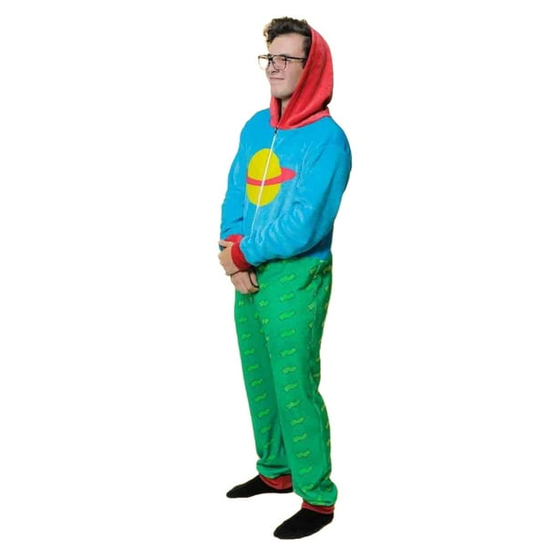 Pijama mameluco adulto Carlitos de Rugrats unisex Quiubolee Talla XXL recomendado para estatura 1.80 a 1.90cm Walmart en linea