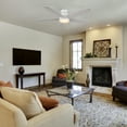 thumbnail image 2 of SMAAIR Povjeta 52" Flush Mount Ceiling Fan with Remote and Dimmable Light, 2 of 10