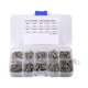 thumbnail image 2 of 340pcs M3 Stainless Steel Screws and Nuts Assortment Kit Set Pan Head, 2 of 5