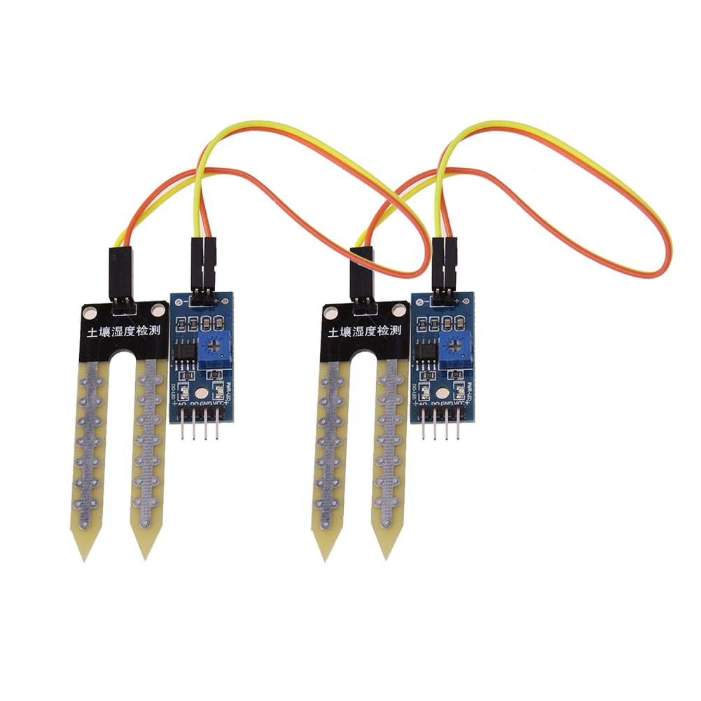 Useful Soil Humidity Hygrometer Moisture Detection Sensor Module Arduino Wires 