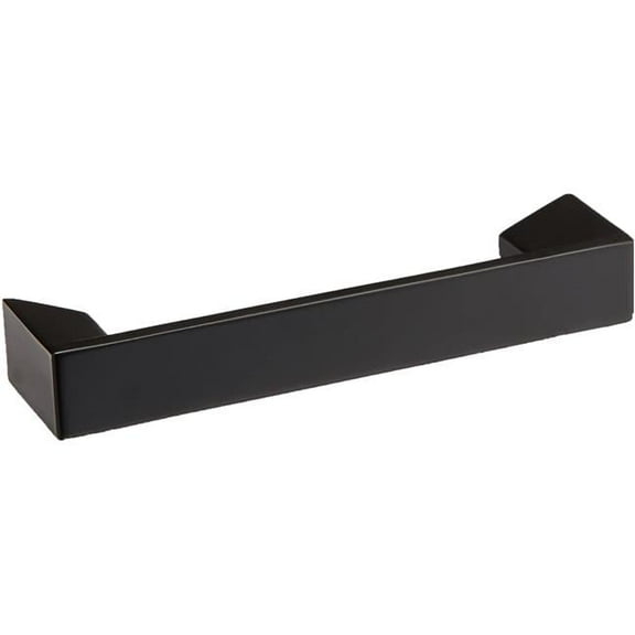 3.5 in. Center to Center Trinity Cabinet Pull, Flat Black