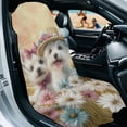 thumbnail image 2 of Xixirimido Car Seat Towel Covers Car Accessories Athletic Running Towel Post Workout Sweatproof Washable Bucket Seat Cover Non Slip for Outdoor Sport, Cute Westies Daisy Flower, 2 of 8