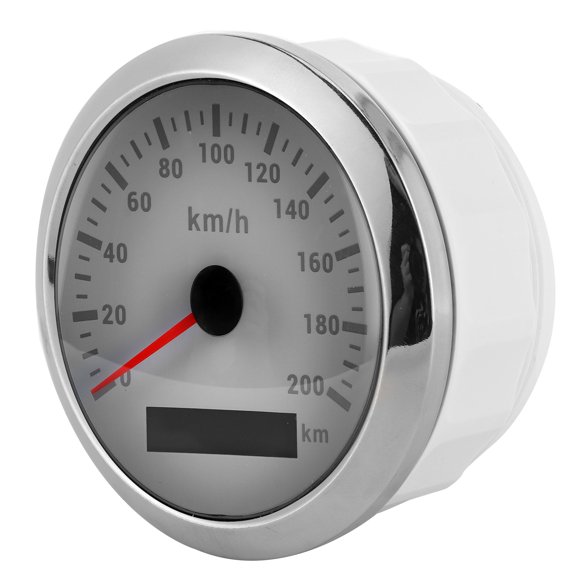 LHCER 200km/h Odometer GPS Speedometer 85mm GPS Speedometer 200km/h Odometer Waterproof For Boat Car Yacht Motorcycle Speedometer