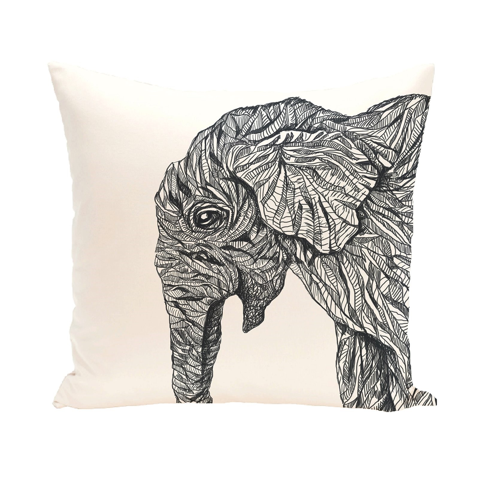 Simply Daisy Animal Print Decorative Pillow, 16" x 16"