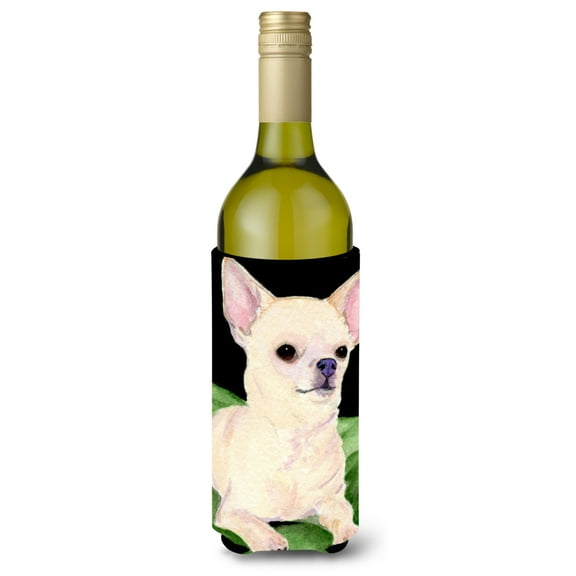 Caroline's Treasures SS8789LITERK Chihuahua Wine Bottle Hugger, Wine Bottle, multicolor