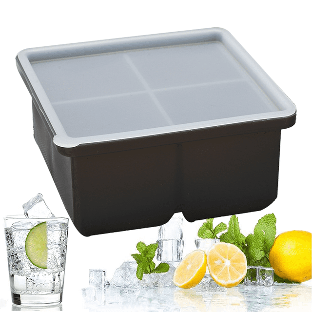 Bandejas para cubitos de hielo: moldes para cubitos de hielo de whisky, cubitos de hielo de fácil liberación para whisky y cócteles