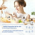thumbnail image 6 of HIQILI Pure Vetiver Essential Oil for Calming Relaxing Diffuser Skin Hair Candles Making 100mL, 6 of 7