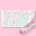 thumbnail image 2 of Color Filling Paper Roll Early Educational Toys Super Large Size Chic Dinosaur Baby Kindergarten Drawing Roll, 2 of 5