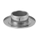 thumbnail image 3 of Rejilla De Ventilación De Acero Inoxidable De 80/100 Mm Rejilla De Escape Redonda Con Brida Yuarrent HA024590-01, 3 of 6
