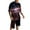 Black, variant on Wyzesi Sweat Shorts Suit Men Low Rise Men's Casual Sports Suit Summer Printed Shorts with Short Sleeves Men Pantsuit Casual Dressy Men Shorts Suit Pajamas Set Soft Cotton