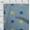 Sky Blue, variant on oneOone Organic Cotton Poplin Twill Fabric Small Motif Ikat Print Fabric By The Yard 42 Inch Wide