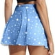 thumbnail image 2 of Gibobby mini faldas de mujer de tenis con estampado casual para mujer Falda deportiva de yoga Falda corta Falda corta(Azul, M), 2 of 4