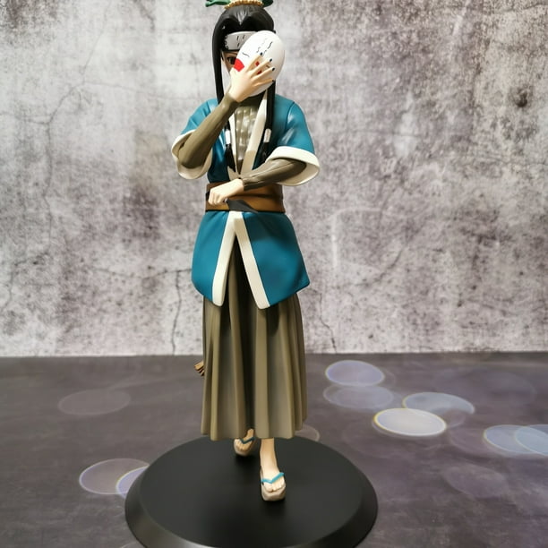 Figuras de acción de Naruto, Gaara, aburam, Shino, Inuzuka, Kiba, Haku, modelo de Anime de PVC, juguetes para niños, regalos de Navidad, 22CM Fivean Figuras de anime