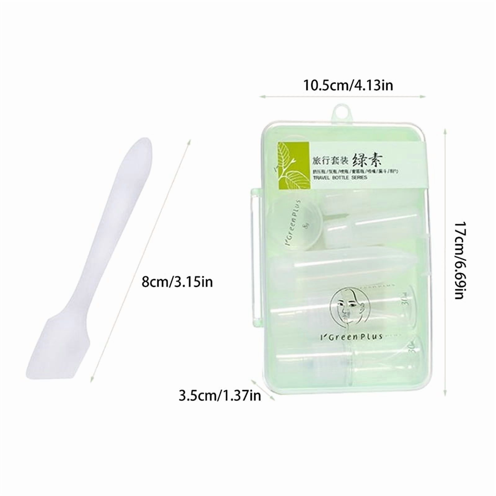 10PCS Travel Cosmetic Dispenser Bottle Set Portable Cosmetic Skincare Empty Bottle Portable Spray Bottle For Airplane