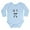 Sky Blue, variant on CafePress - QT Pi Cutie Pie Body Suit - Long Sleeve Cotton Baby Bodysuit