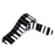 thumbnail image 2 of Corbata informal unisex, delgada y estrecha - Teclado de piano, 2 of 9