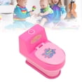 thumbnail image 4 of Juguete de inodoro en miniatura simulación de juego divertido juguete de inodoro de baño con batería rosa para niños Anggrek Otros, 4 of 8
