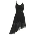 thumbnail image 2 of iiniim Women Lyrical Contemporary Camisole Asymmetric Ballet Dress Ballroom Costume Dancewear, 2 of 7