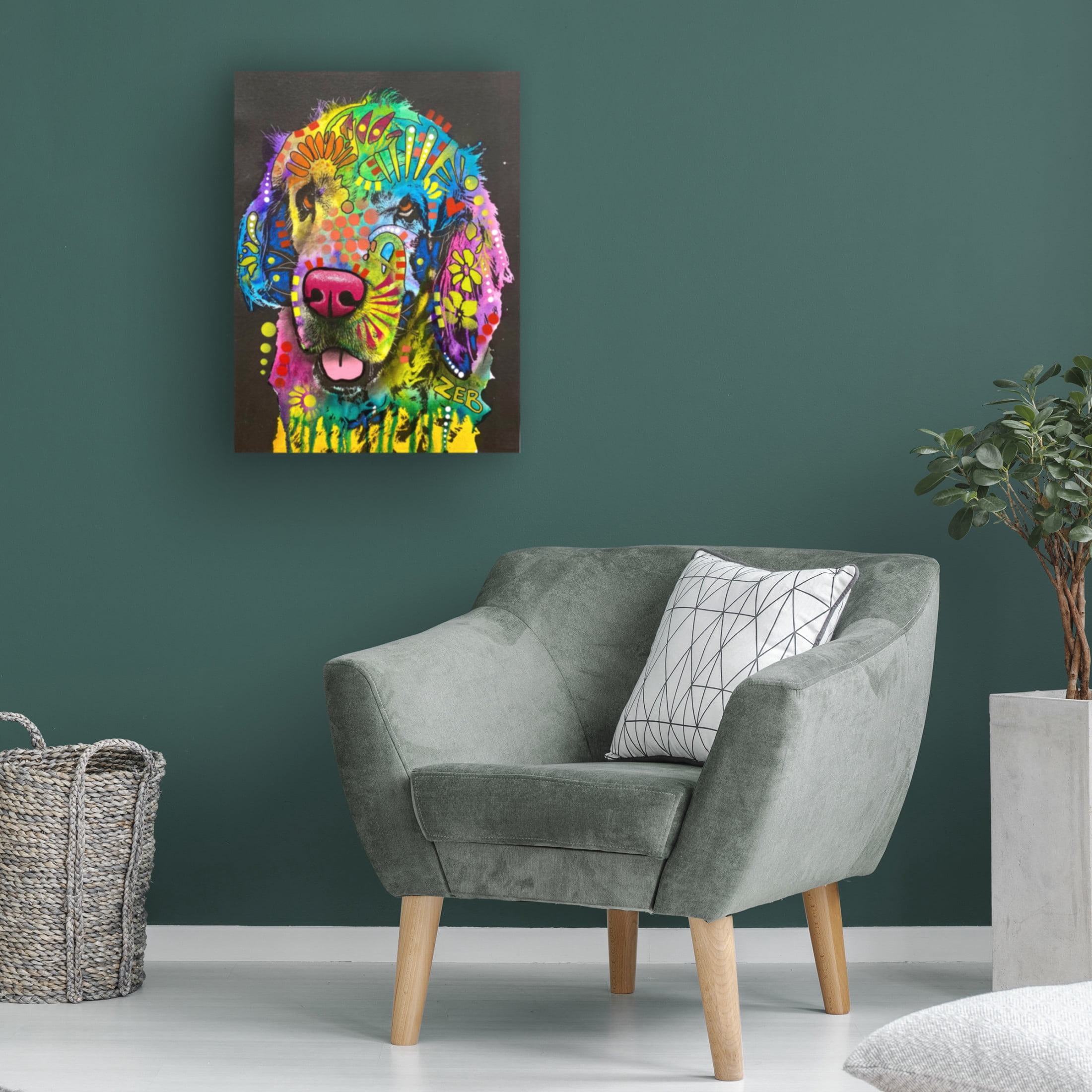 Canvas Wall Art - Dean Russo 'This Is Your Five AM Courtesy Call' Wall Art for Living Room, Bedroom, or Office Décor by Trademark Fine Art - 24 x 32 Inches