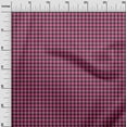 thumbnail image 3 of oneOone Cotton Cambric Fuschia Pink Fabric Houndstooth Quilting Supplies Print Sewing Fabric By The Yard 56 Inch Wide, 3 of 4