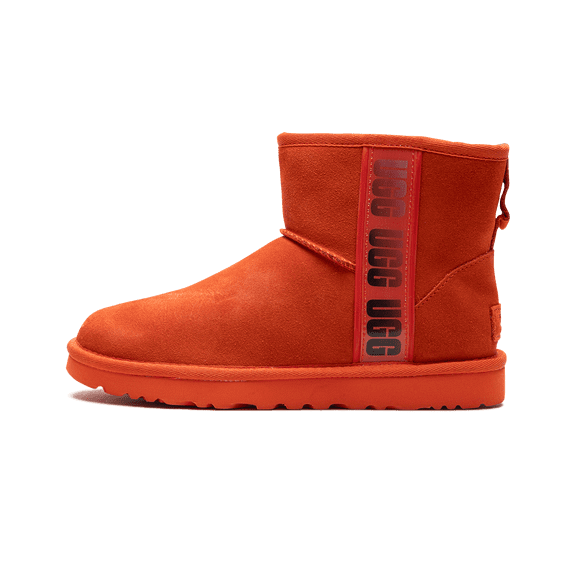 UGG WOMENS Classic Mini Side Logo II Boot Womens "Orange" 1134962 HONG 1134962 HONG from Stadium Goods