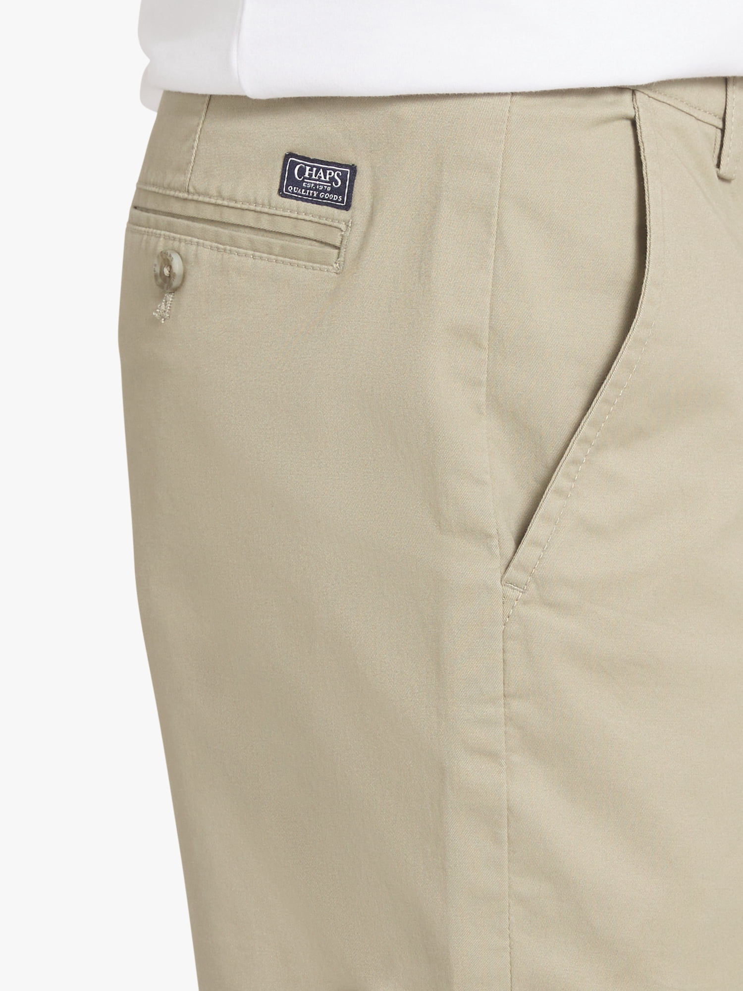 Chaps Men's & Big Men's Flat Front Shorts, Sizes 30-42, 8" Inseam
