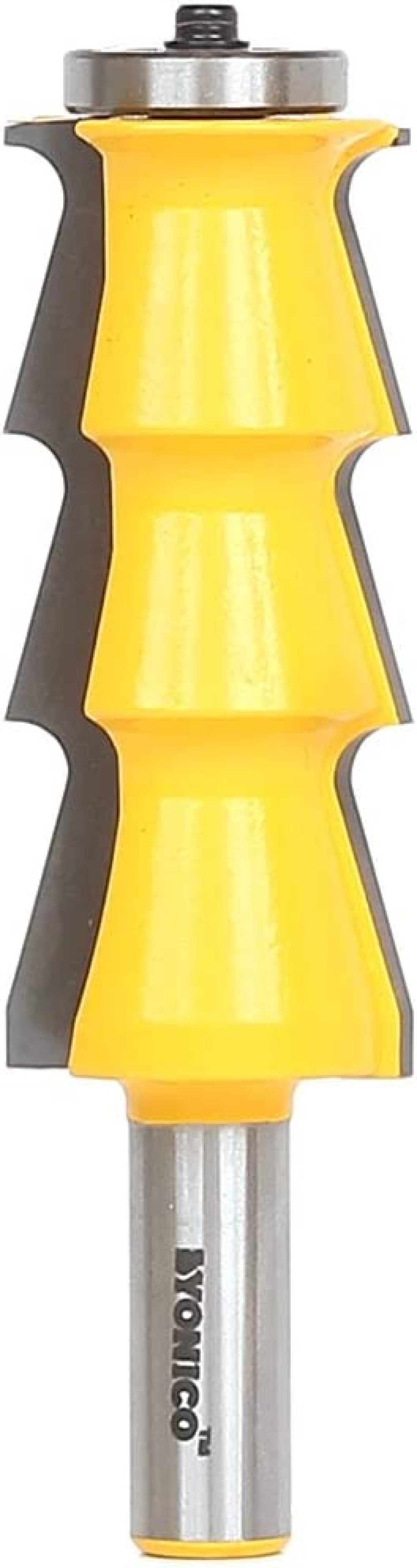 LueInJoy Router Bits Louver Shutter Style 12Inch Shank 18150