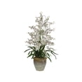 thumbnail image 3 of Nearly Natural Triple Dancing Lady Artificial Flower Arrangement, Yellow, 3 of 4