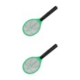 thumbnail image 4 of Moyic Fly Swatter Electric 3-Layers Mesh Pest Repeller Bug Raqueta Inalámbrico Mango largo alimentada Verde 2piezas, 4 of 6