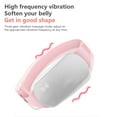 thumbnail image 3 of Belts Heated Safety Warm Adjustable Temperature Heating Pad Portable Warm Healthy Supply Waist Thin Health Care Lower Back Vibration Massage Warm Pink, 3 of 8