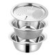 thumbnail image 5 of ADDHAT 1Jgo Rallador Para Verduras Con Ergonómico Y Colador Plateado, 5 of 8