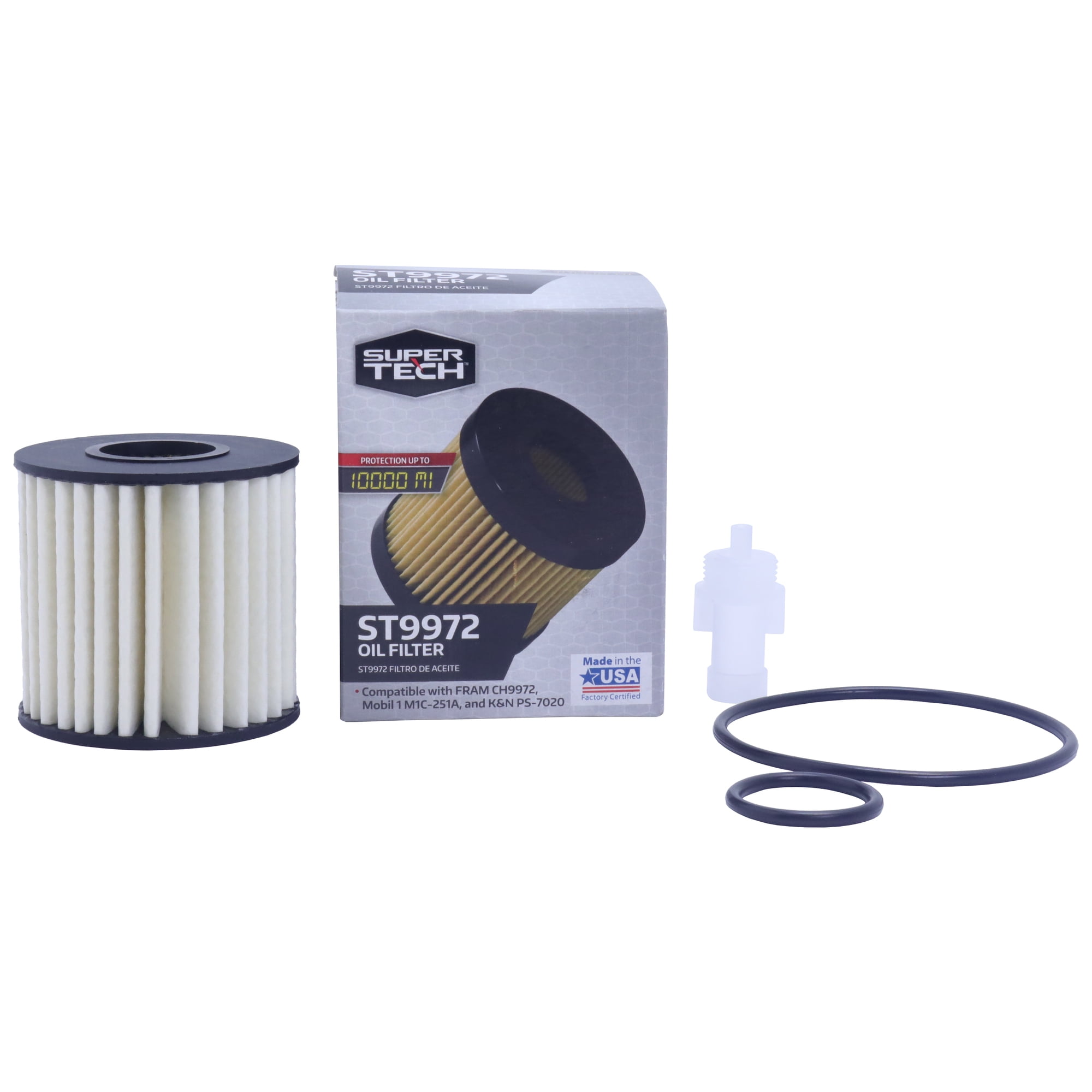 SuperTech Oil Filter ST9972 for Lexus Toyota Vehicles 10K Mile