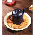 thumbnail image 4 of Handmade Household Kung Fu Tea Set Tea Ceremony Drinkware Accessories Yixing Raw Ore Stone Yellow Mud Purple Clay Teapot 290ml, 4 of 10