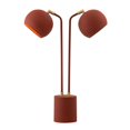 thumbnail image 4 of TOV Furniture Lampe de Table Moderne en Fer de 21,7"H en Terre Cuite Rouge, 4 of 8