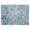 thumbnail image 2 of Addison Rugs Chantille Indoor/Outdoor Transitional Lattice Teal Washable Rectangle Rug, 1'8" x 2'6", 2 of 6