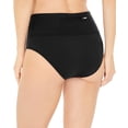thumbnail image 3 of Nike BLACK Essential High-Waist Banded Bikini Swim Bottoms, US Small,Female, 3 of 3