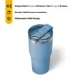 thumbnail image 7 of RTIC 30 oz Ceramic Lined Insulated Essential Tumbler, Leak-Resistant Lid, Denim, 7 of 7