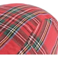 thumbnail image 4 of YooGuoGuo Y2k Bright Color Plaid Newspaper Hat for Women Men Soft Cotton Flat Cap Fashion Adjustable Driving Beret Cap, 4 of 9