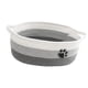 thumbnail image 5 of Cesta de cuerda de algodón tejida para organizar, cesta de almacenamiento nórdica sencilla de cuerda tejida Blanco Gris, 5 of 9
