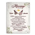 thumbnail image 3 of Personalized Fleece Blanket | Must-Have Item For Couple | Lord, Thank You For, 3 of 5