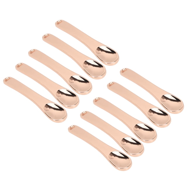 Espátula Para Crema Para Ojos, Cuchara De Maquillaje Higiénica De Metal Portátil Para Mascarilla Facial