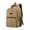 Khaki #098, variant on Canvas Laptop Backpack, Bag for Men Women,Travel Work Rucksack Fits 15.6 Inch Laptop, Large Capacity Bookbag