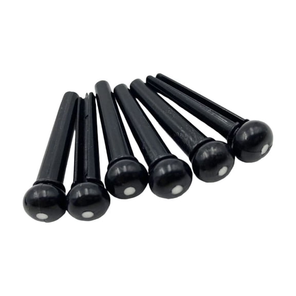 Acoustic Guitar Bridge Pins ABS Material For Performances And Rich Tones